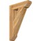 Ekena Millwork Traditional Slat Rough Sawn Bracket, Western Red Cedar, 6"W x 26"D x 38"H BKT06X26X38TRA06RWR - alternate 1